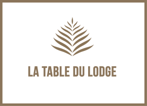 Der Tisch in der Lodge Logo